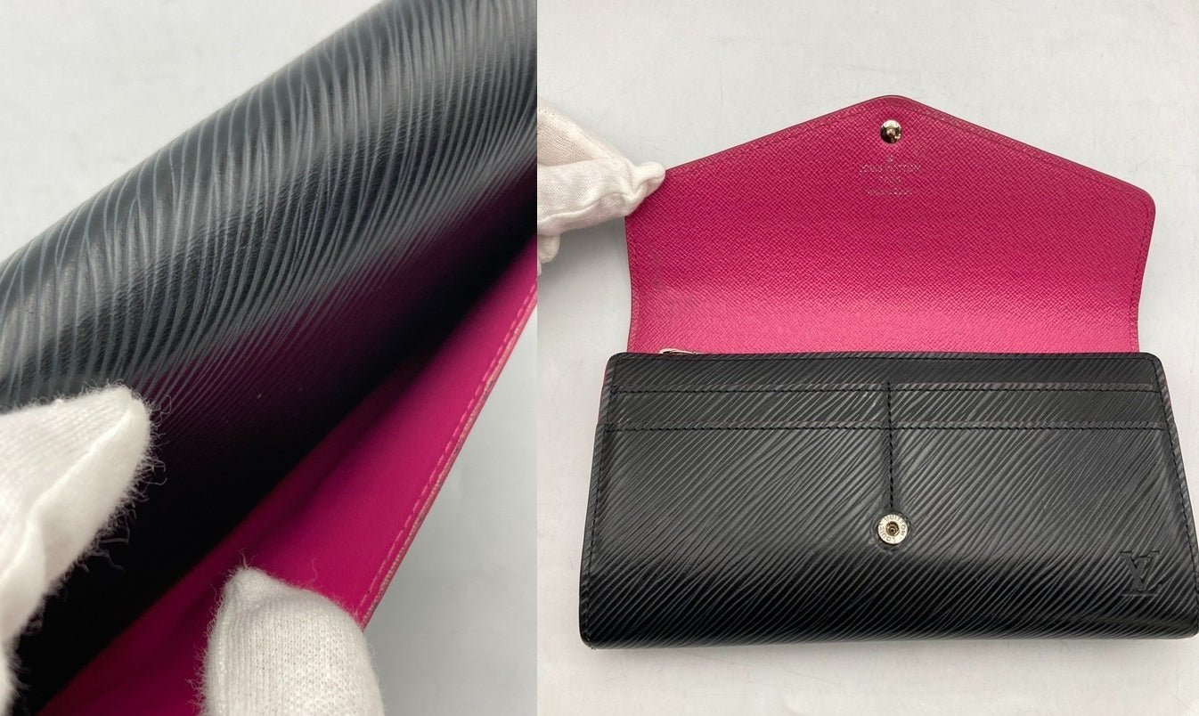 LOUIS VUITTON ルイヴィトン エピ ポルトフォイユ サラ 長財布 M64322 中古 D4