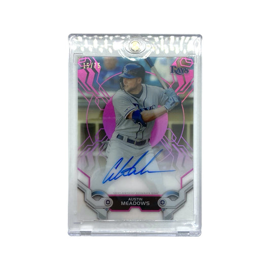 TOPPS MLBカード HIGH TEK AUTOGRAPH AUSTIN MEADOWS 15/75 #HTA-AM 中古 IT1