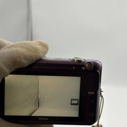 Nikon ニコン COOLPIX S6400 デジタルカメラ ライラックパープル カメラ コンパクト 写真 撮影 デジカメ 中古 W1