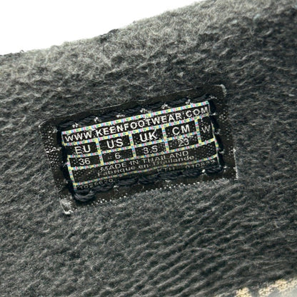 KEEN キーン HOWSER II ハウザー２ スリッポン 1025620 23.0cm 靴 シューズ 秋 冬 グレー レディース 中古 W４