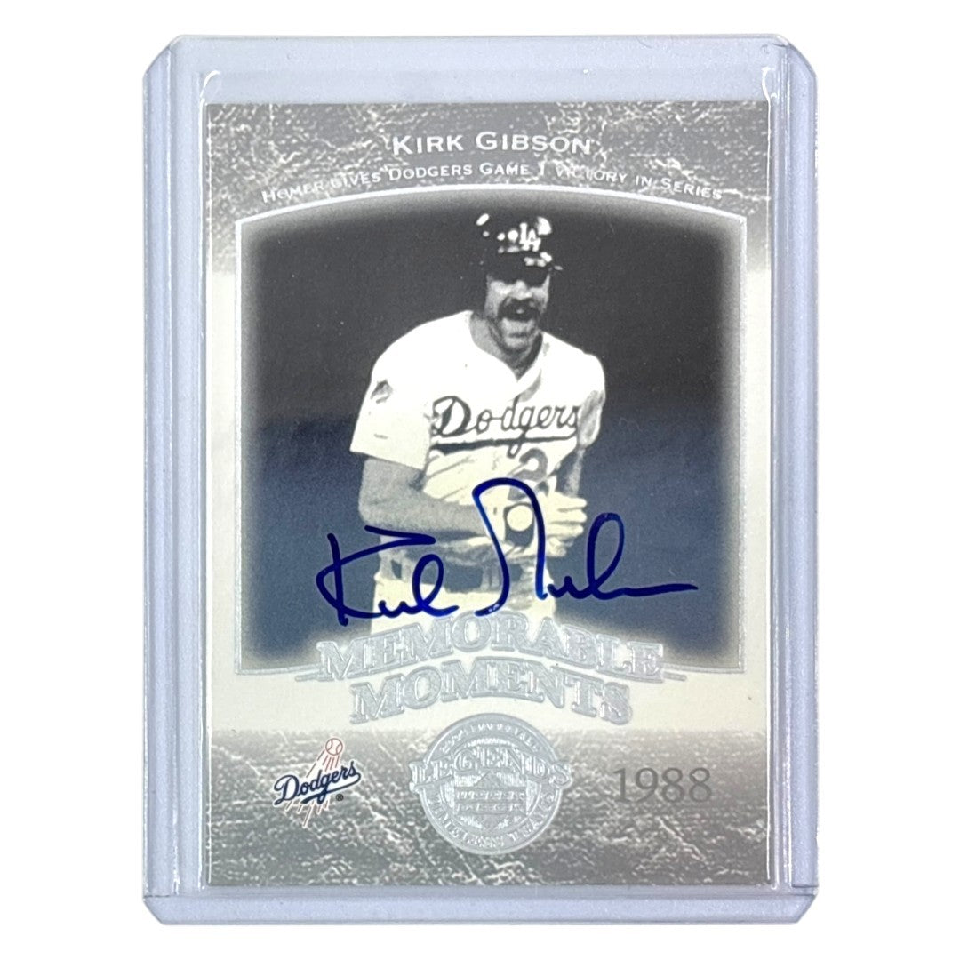 UPPER DECK MLBカード LEGENDS MEMORABLE MOMENTS KIRK GIBSON DODGERS #278 中古 IT1