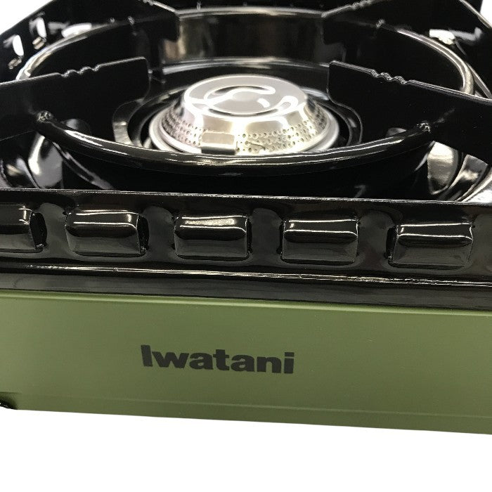Iwatani イワタニ カセットコンロ カセットフー タフまるJr. オリーブ CB-ODX-JR 中古 Y1