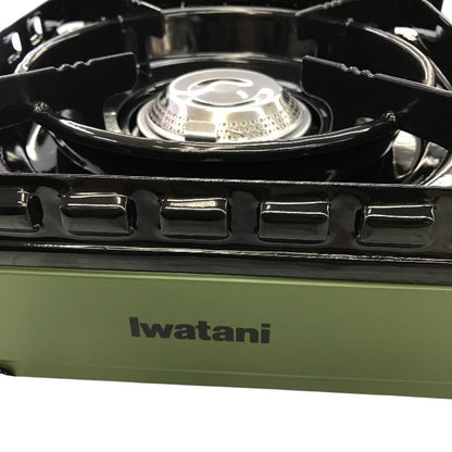 Iwatani イワタニ カセットコンロ カセットフー タフまるJr. オリーブ CB-ODX-JR 中古 Y1