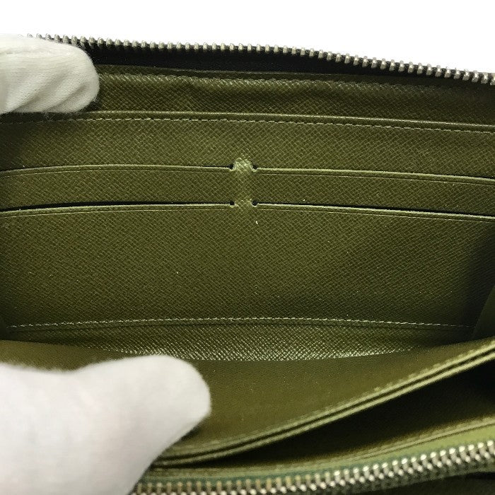 LOUIS VUITTON ルイヴィトン モノグラム アンフラルージュ ジッピーウォレット 長財布 メンズ ラウンドファスナー ジップ 小銭入れ付き ブラック M60974 中古 T1