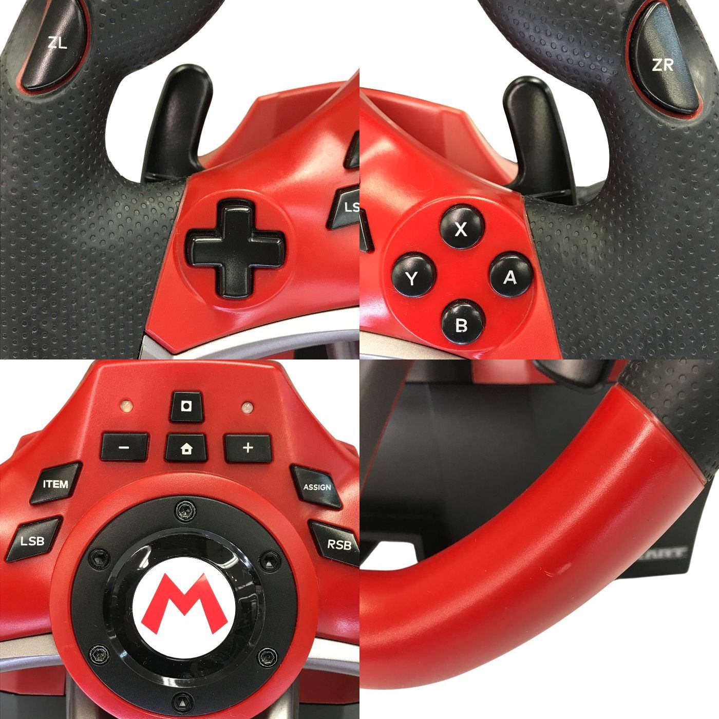 HORI マリオカートレーシングホイール DX for Nintendo Switch ハンドル ステアリング コントローラー NSW-228A 中古 T1