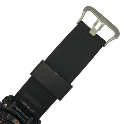 CASIO PRO TREK プロトレック Climber Line 腕時計 メンズ デジタル タフソーラー アウトドア 登山 コンパス ブラック PRG-340-1JF 中古 T1