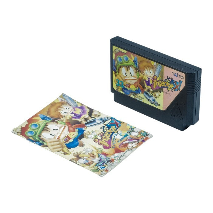TAITO ファミリーコンピュータ インセクターX 中古 a1