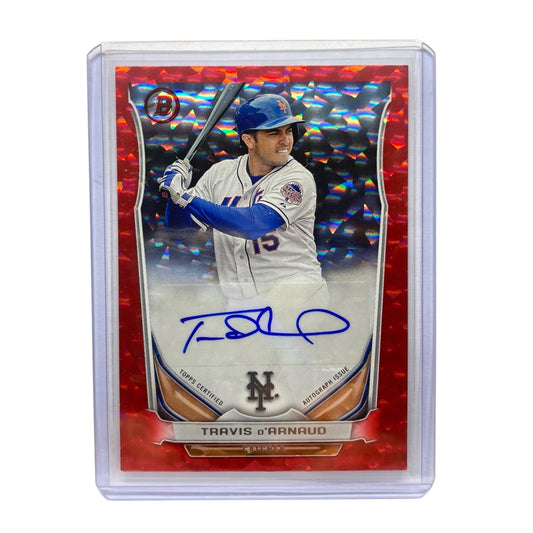 TOPPS MLBカード BOWMAN TRAVIS D'ARNAUD METS 18/25 #AI-TD 中古 IT2