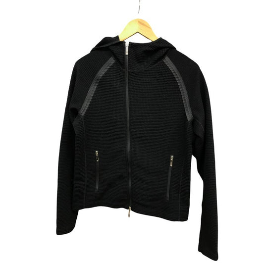 EMPORIO ARMAN エンポリオアルマーニ ジャケット メンズ オールシーズン フルジップ ブラック S 中古 M1