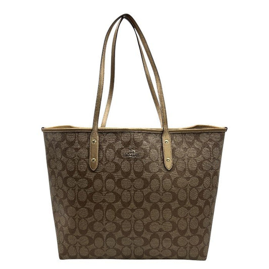 COACH コーチ トートバッグ F36126 鞄 ブランド レディース A4 大きい 通勤 中古 W４