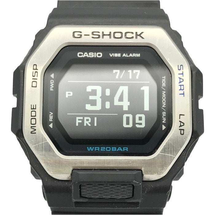 CASIO G-SHOCK G-LIDE 腕時計 メンズ デジタル クォーツ ジーショック サーフィン ランニング トレーニング GBX-100-1JF 中古 T1