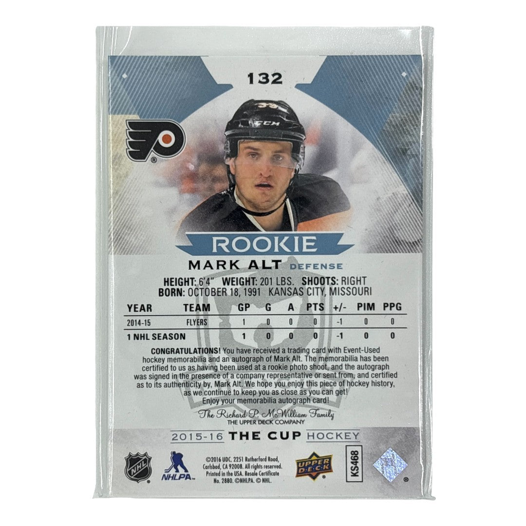 UPPER DECK NHLカード THE CUP MARK ALT FLYERS /249 #132 中古 IT1
