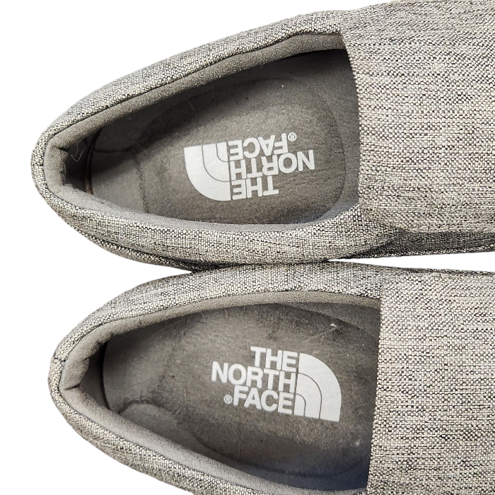 THE NORTH FACE ザノースフェイス シャトル スリッポン レディース ウォータープルーフ 防水 カジュアル スニーカー グレー 23cm NF52140 中古 T1