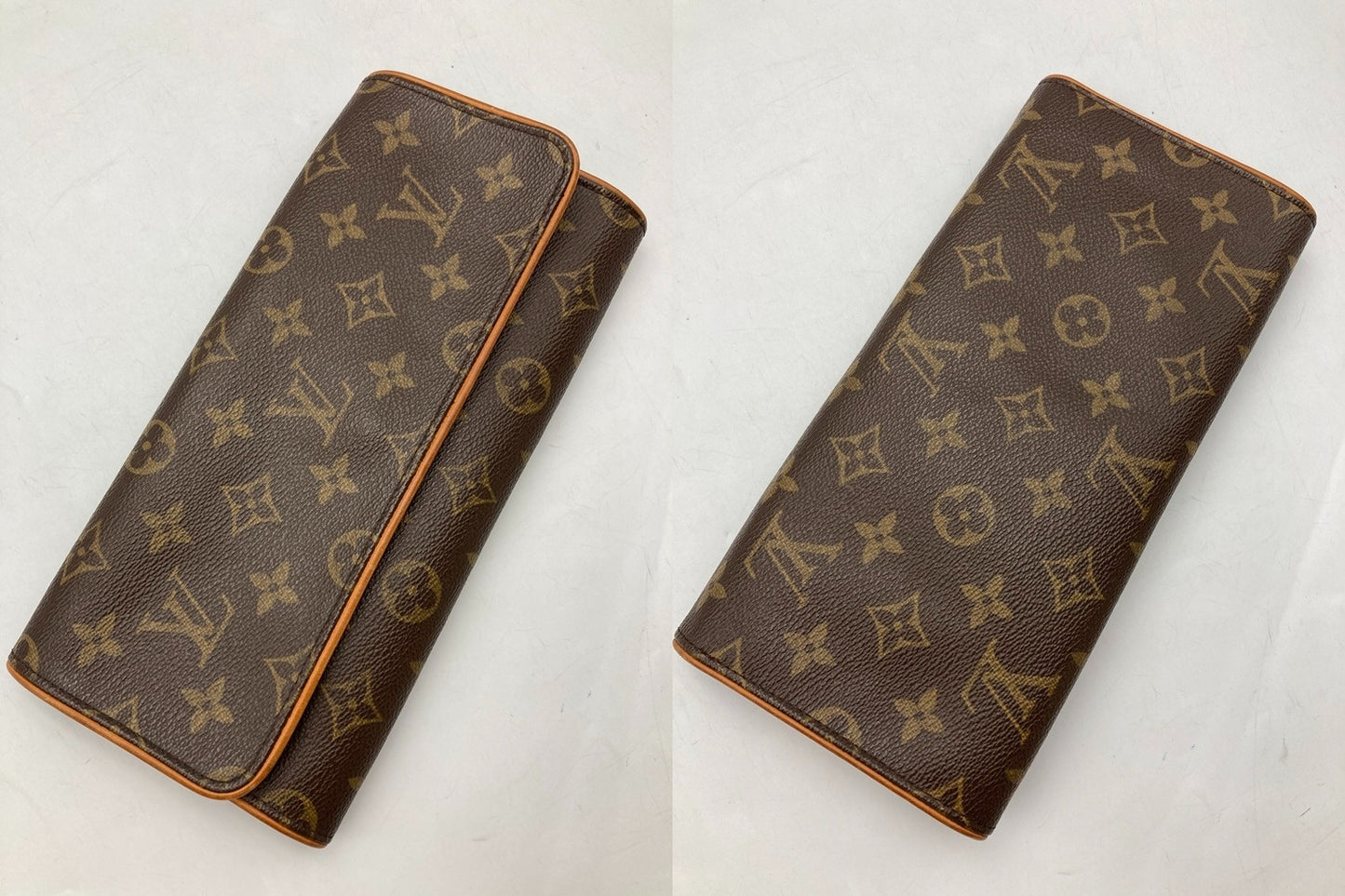 LOUIS VUITTON ルイヴィトン モノグラム ポシェットツイン GM ショルダーバッグ M51852 中古 D4