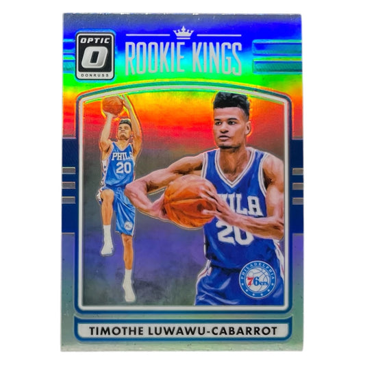 PANINI NBAカード DONRUSS OPTIC PRIZM TIMOTHE LUWAWU-CABARROT 76ERS #20 中古 IT2