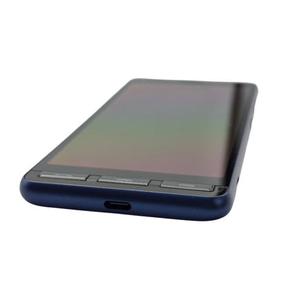 KYOCERA 京セラ かんたんスマホ2 スマートフォン A001KC 32GB ネイビー 本体 お年寄り スマホデビュー android アンドロイド 中古 W４