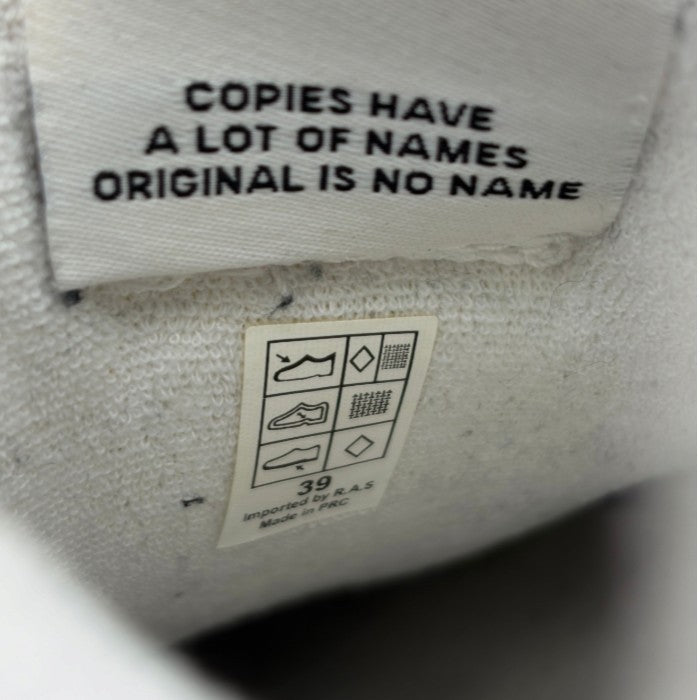 NO NAME ノーネーム CARTER RUNNER カーターランナー フライスニーカー 39 (約24.5cm) 靴 シューズ レディース ホワイト 中古 W1