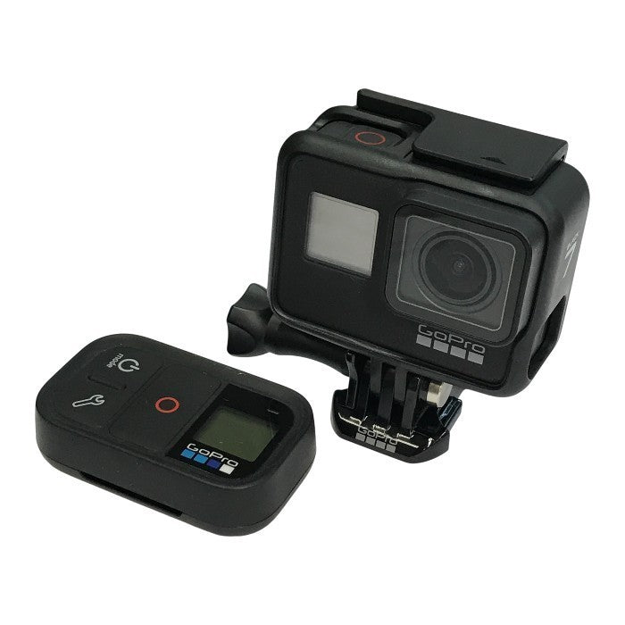 GoPro HERO7 BLACK アクションカメラ ブラック 4K/60P 防水 GPS タッチパネル 2型液晶 ウェアラブルカメラ ゴープロ 中古 T1