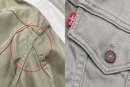 リーバイス 60's WHITE LEVI'S 復刻モデル ピケジャケット 941B XX 70941-1830 サイズM 中古 D4