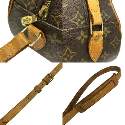 LOUIS VUITTON ルイヴィトン モノグラム ブロワ ショルダーバッグ レディース 斜め掛け 丸型 コンパクト ブラウン M51221 中古 T1