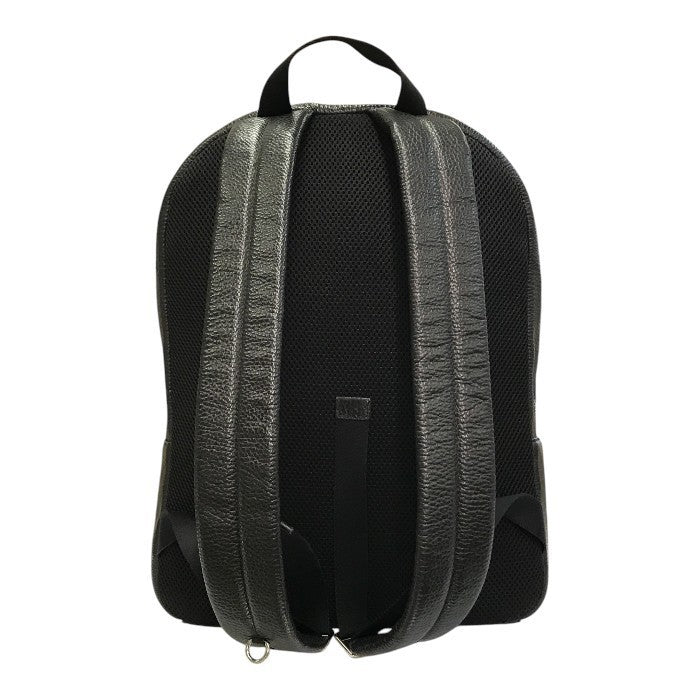 COACH コーチ ハミルトン バックパック メンズ ぺブルレザー  A4/ノートPC リュック ブラック F72082 中古 T1