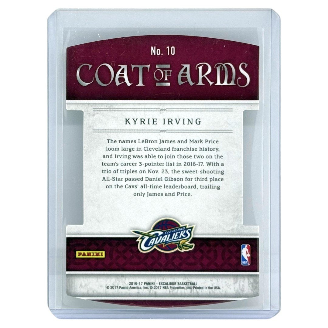 PANINI NBAカード EXCALIBUR DIE-CUT KYRIE IRVING CLEVELAND CAVALIERS #10 中古 IT1
