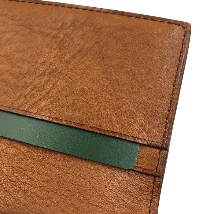 Paul Smith ポールスミス 名刺入れ メンズ レザー 牛革 カードケース パスケース ブラウン PSP367 中古 T1