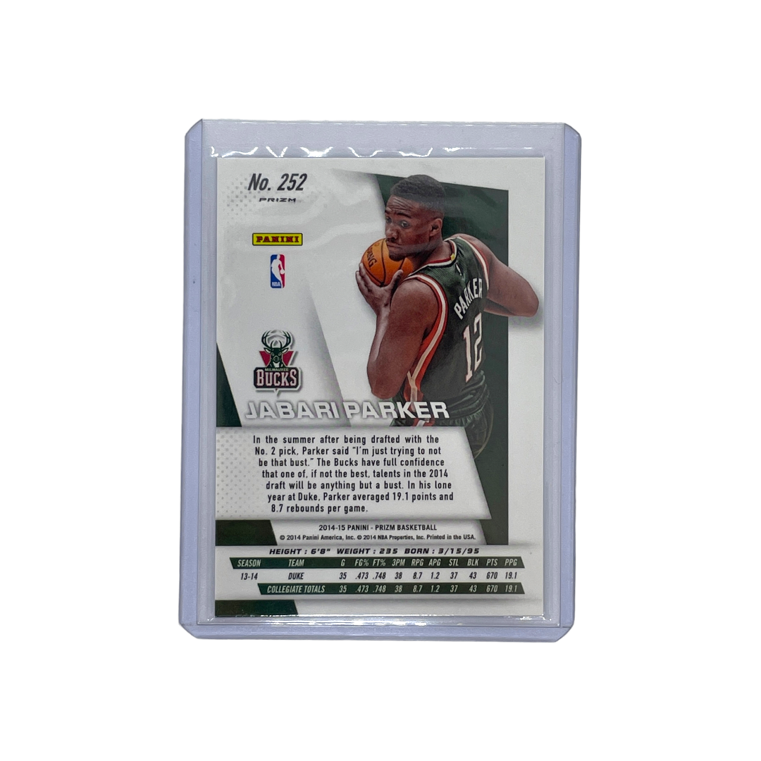 PANINI NBAカード PRIZM BLUE GREEN JABARI PARKER #252 中古 IT1