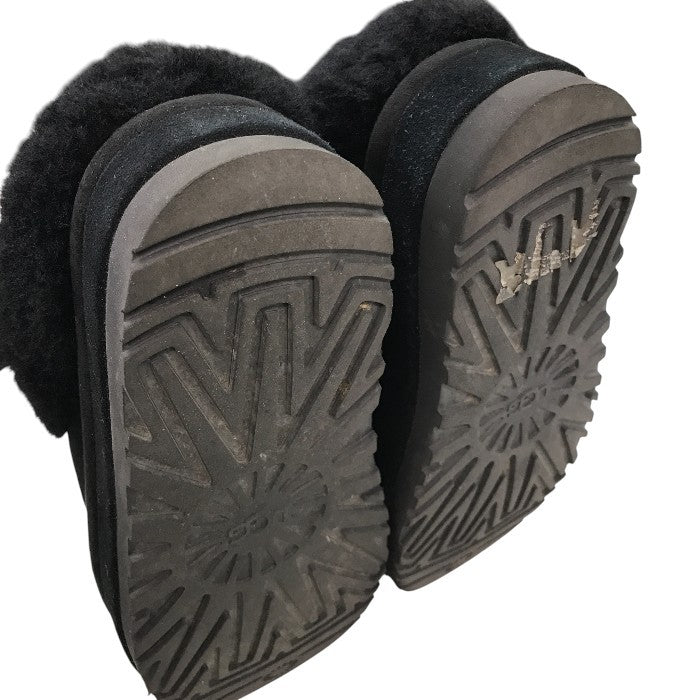 UGG アグ TAZZLITA (タズリータ) 厚底サンダル ブラック 25㎝ 中古 Y1