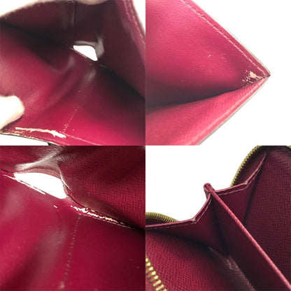 LOUIS VUITTON ルイヴィトン モノグラム ポルトフォイユ ジュリエット 財布 2つ折り ラウンドジップ ブラウン/レッド M69433 中古 T1