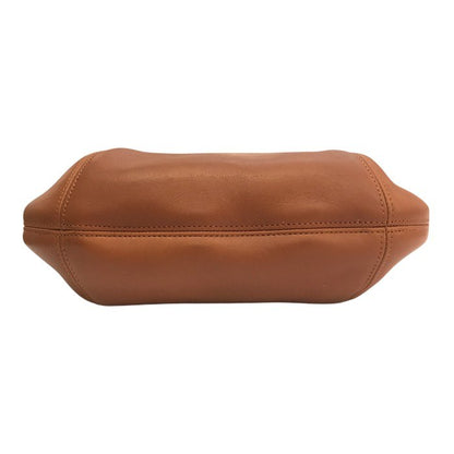 COACH コーチ ショルダーバッグ レディース レザー オールド バネ口 トート ブラウン 9996 中古 T1