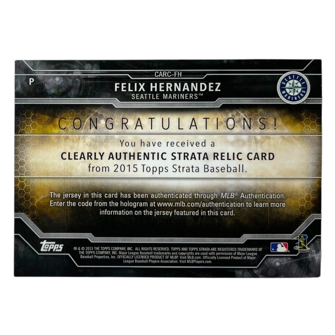 TOPPS MLBカード STRATA FELIX HERNANDEZ SEATTLE MARINERS #CARC-FH 中古 IT2