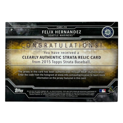 TOPPS MLBカード STRATA FELIX HERNANDEZ SEATTLE MARINERS #CARC-FH 中古 IT2