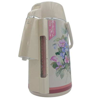 ZOJIRUSHI 象印 昭和レトロ 1.9L みェ～るポット 押すだけ 魔法瓶 VPZ-1900 中古 H4