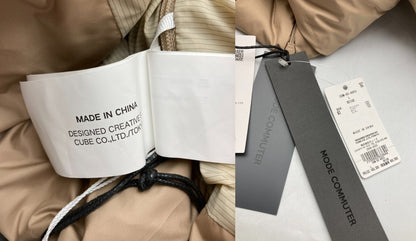 MODE COMMUTER モードコミューター 2WAY DOWN JACKET - MC FUMITO GANRYU ダウンジャケット COM-5C-AD53 サイズL メンズ 中古 D4