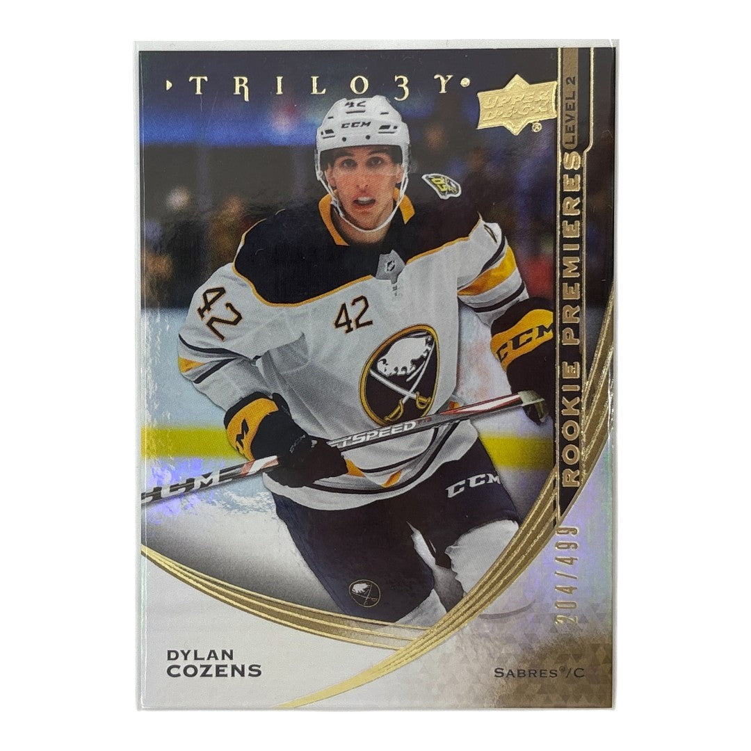 UPPER DECK NHLカード TRILOGY DYLAN COZENS SABRES /499 #DC 中古 IT1