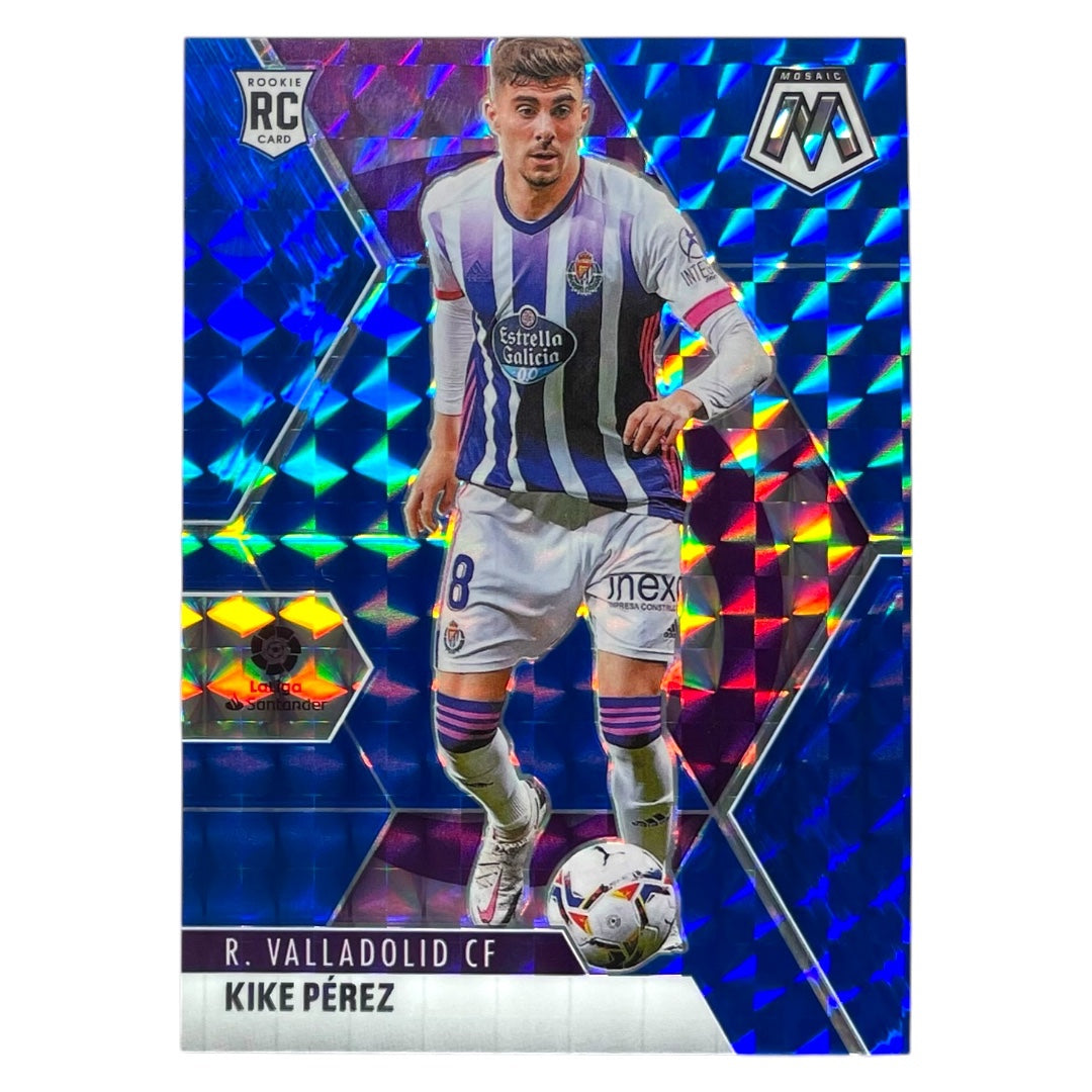 PANINI サッカーカード MOSAIC LALIGA PRIZM KIKE PEREZ R. VALLADOLID /99 #87 中古 IT2