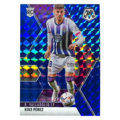 PANINI サッカーカード MOSAIC LALIGA PRIZM KIKE PEREZ R. VALLADOLID /99 #87 中古 IT2