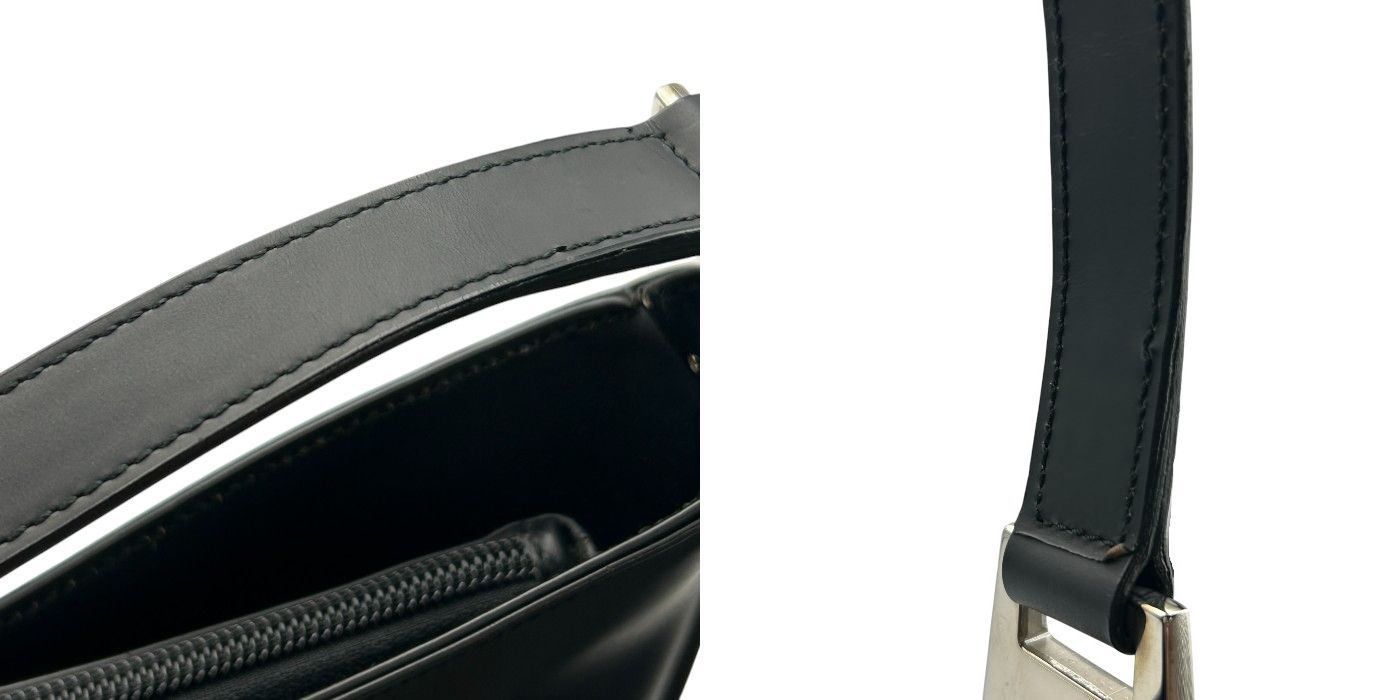 GUCCI グッチ ワンショルダー バッグ 001 3017 002058 鞄 肩掛け ブラック レディース ブランド 中古 W４