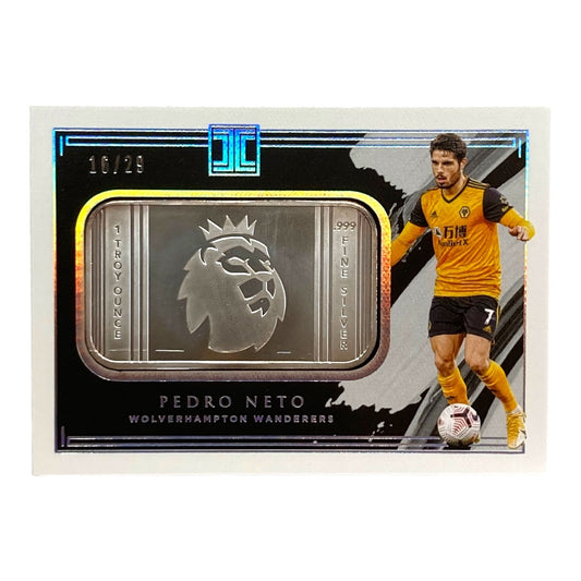 PANINI サッカーカード IMPECCABLE PREMIER LEAGUE PEDRO NETO WOLVERHAMPTON WANDERERS 16/29 #77 中古 IT2