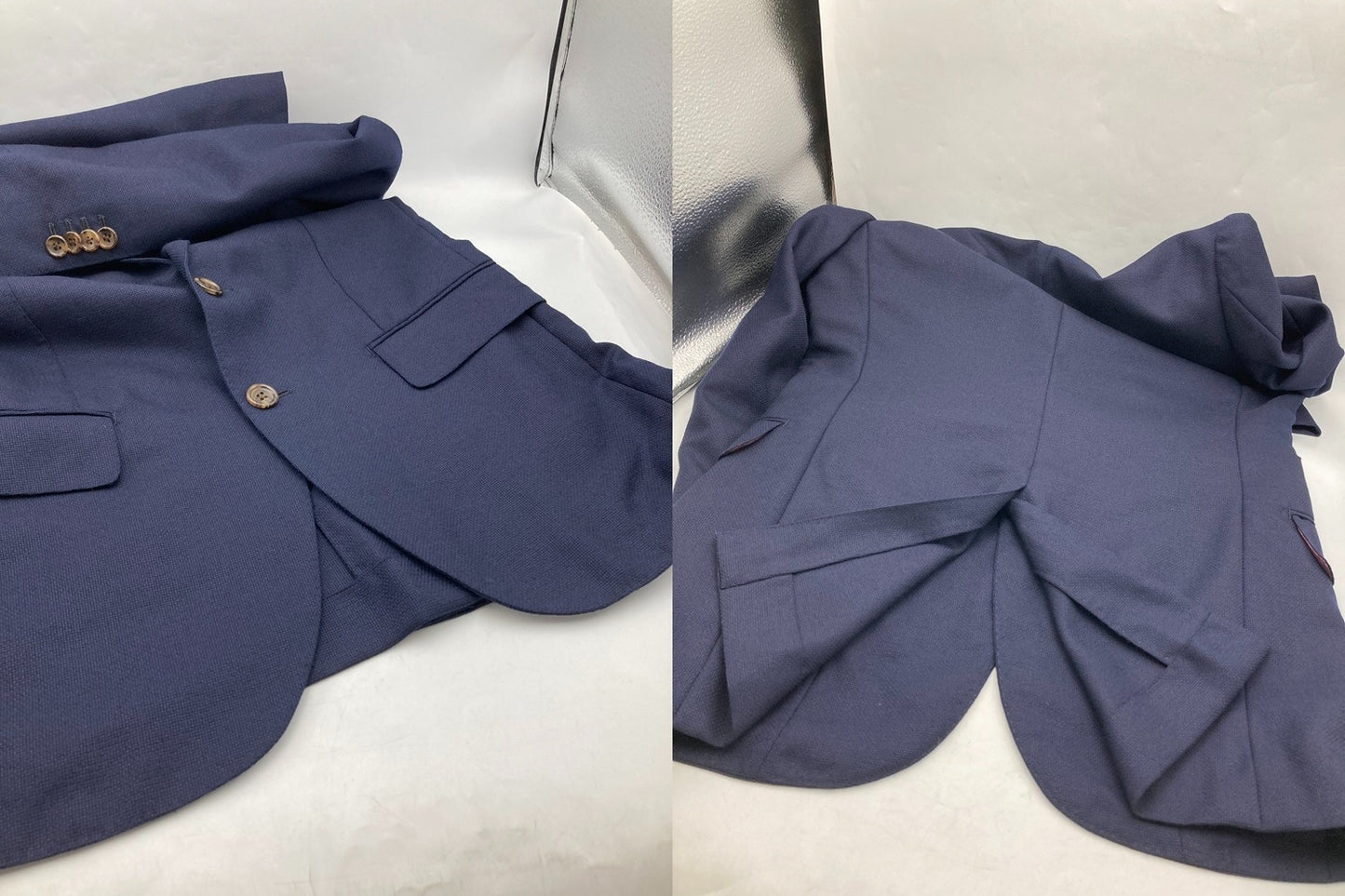 SHIPS MEASUREMENT CUSTOM ORDER シップス×カノニコ テーラードジャケット 中古 D4