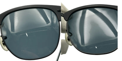 Ray-Ban レイバン CLUBMASTER クラブマスター サングラス RB3716 メンズ ブラック ブランド 中古 W４