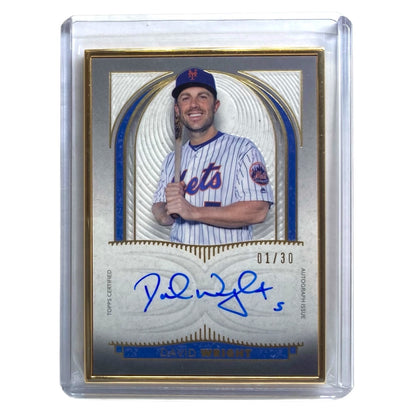 TOPPS MLBカード DEFINITIVE COLLECTION DAVID WRIGHT NEW YORK METS /30 #DCFA-DWR 中古 IT2