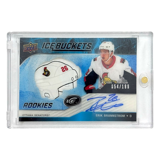 UPPER DECK NHLカード ICE ERIK BRANNSTROM OTTAWA SENATORS 054/199 #IBR-EB 中古 IT1