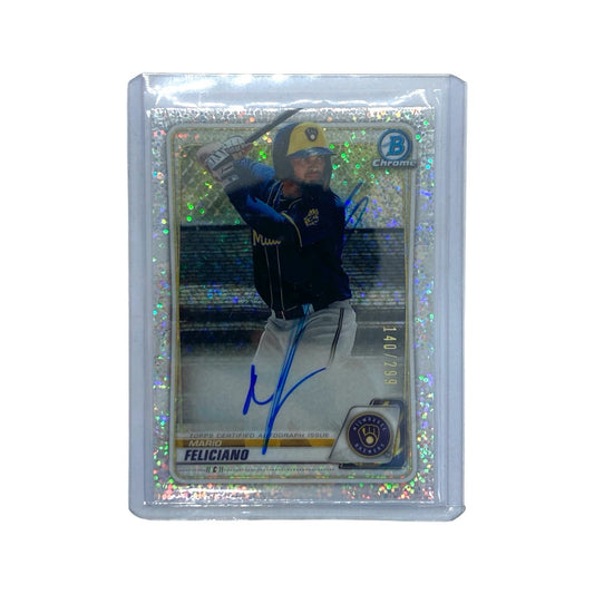 TOPPS MLBカード BOWMAN CHROME MARIO FELICIANO 140/299 #CPA-MF 中古 IT1