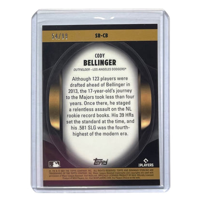 TOPPS MLBカード BOWMAN STERLING CODY BELLINGER LOS ANGELES DODGERS /99 #SR-CB 中古 IT2