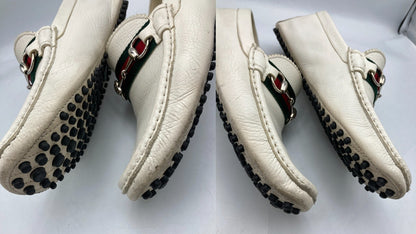 FIAT 500 by GUCCI フィアット×グッチ ホースビット ドライビングシューズ サイズ7.5 メンズ 中古 D4