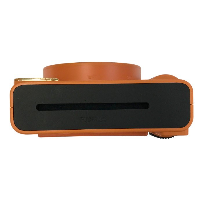 FUJIFILM instax SQUARE チェキスクエア テラコッタオレンジ インスタントカメラ セルフィー カンタン操作 INS SQ 1 中古 T1