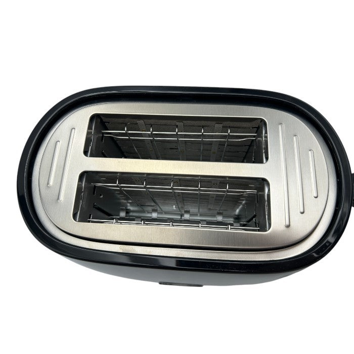 未使用品 De'Longhi デロンギ アクティブ ポップアップトースター CTLA2003J-BK パン 食パン トースト 縦型 中古 W４