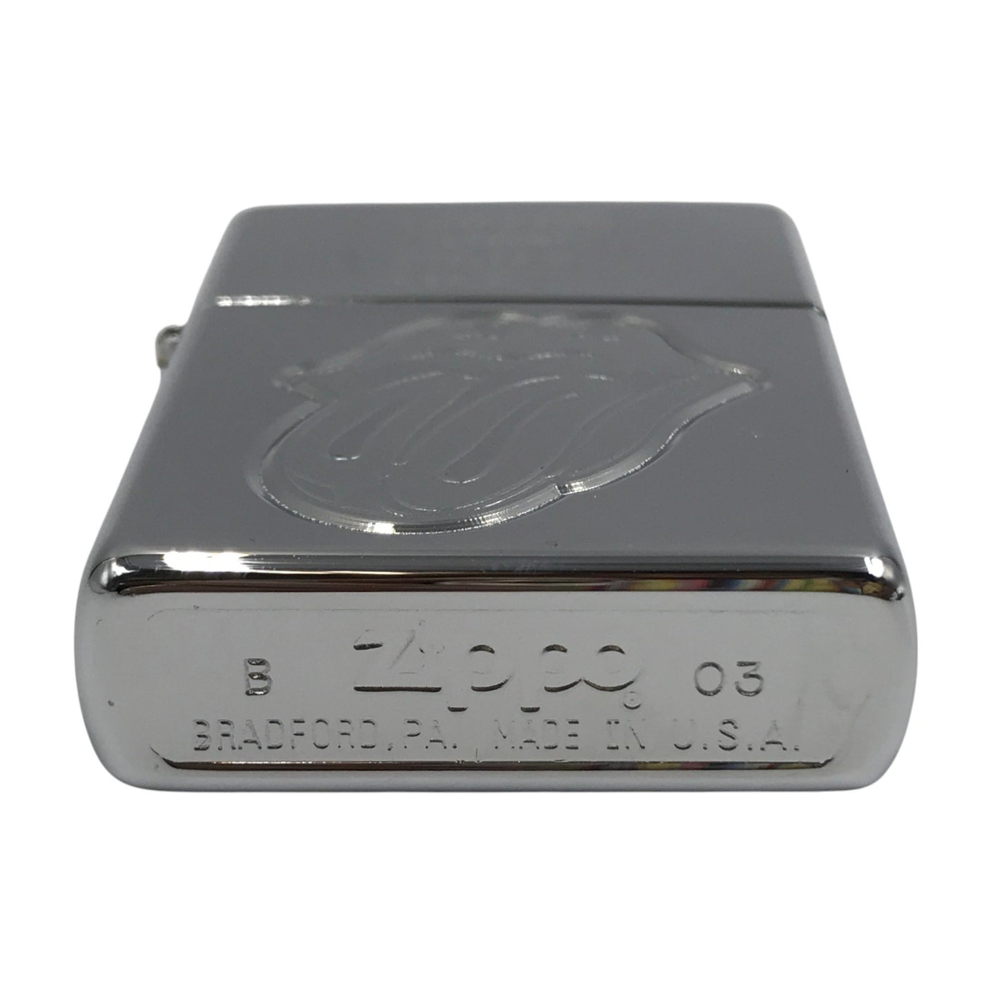 ZIPPO × Rolling Stones ローリングストーンズ オイルライター 40周年記念 限定10000個 シリアルナンバー シルバーカラー 中古 T1